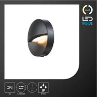 SLV DOWNUNDER OUT 1002868 LED-buitenlamp (wand) LED vast ingebouwd 4.5 W Antraciet - thumbnail