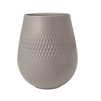 VILLEROY & BOCH - Collier - Vaas Carre Taupe 14,5cm VILLEROY & BOCH - Collier - Vaas Carre Taupe 14,5cm