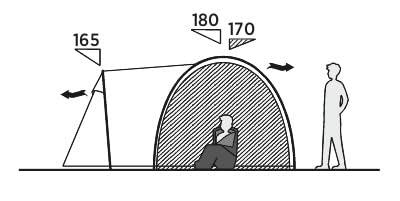 Easy Camp Blazar 400 Steel Blue tent Easy Camp Blazar 400 Steel Blue tent