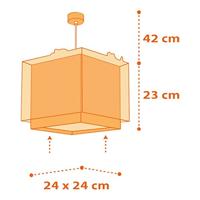 Dalber Kinderkamer hanglampDinos - 73452 - thumbnail