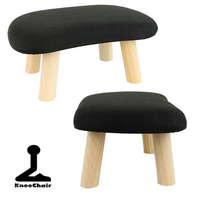 Meditatiebankje Hout Zwart