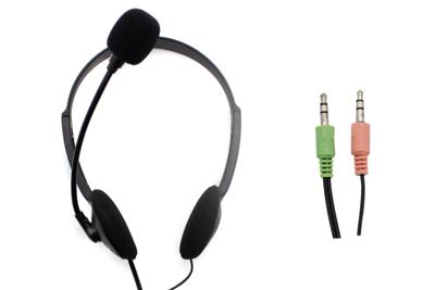 Hoofdtelefoon met microfoon Nilox NXCM0000004 Zwart