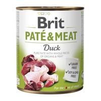 BRIT Paté & Meat met eend - nat hondenvoer - 800 g - thumbnail