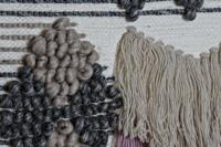 Ophangdecoratie DKD Home Decor Jute Katoen Wol (46 x 2 x 110 cm) - thumbnail