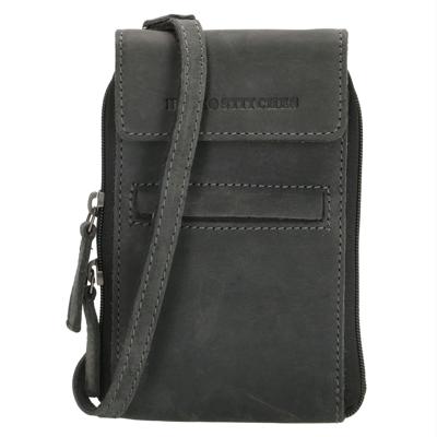 Hide & Stitches Telefoontasje/Heuptasje/Schoudertasje Idaho Zwart
