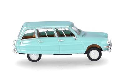 Herpa 027328-004 H0 Auto Citroën AMI 6 Break, pastelturkoois