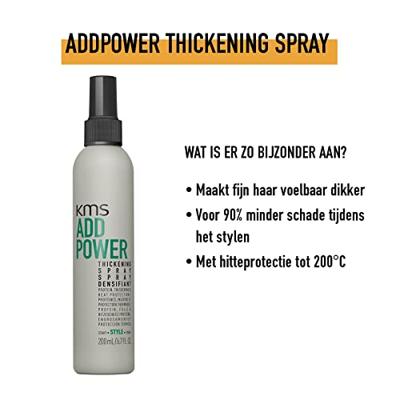KMS Hair Addpower Thickening Spray 200ml - thumbnail