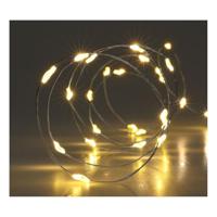 Zilverdraad 40Led Warm White, 195cm - thumbnail