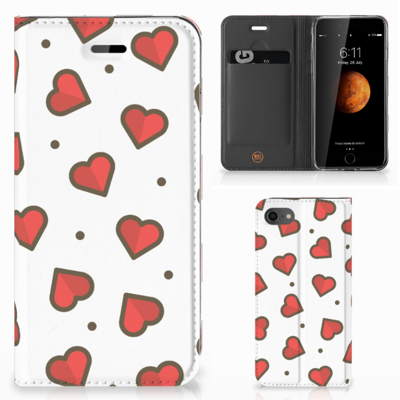 iPhone 7 | 8 | SE (2020) | SE (2022) | Hoesje met Magneet | Hearts