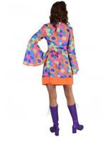 Jurk 70&apos;s bloem - thumbnail