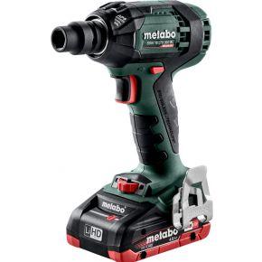 Metabo SSW 18 LTX 300 BL 18V LiHD Accu slagmoersleutel set 2 x 4.0Ah accu in Koffer - 300Nm - 1/2" - koolborstelloos | 602395800 - 602395800