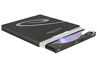 Behuizing Ultra Slim SATA 9,5 mm > USB Type-C Delock, 42595