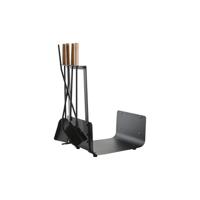 Houtblok standaard DKD Home Decor Hout Staal (48 x 30 x 62 cm) - thumbnail