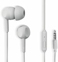 Thomson EAR3005GY stereo hoofdtelefoon met microfoon, siliconen, grijs - thumbnail