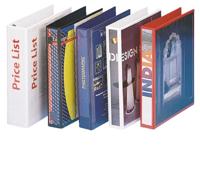 Esselte personaliseerbare ringmap, rug van 5,1 cm, 4 D-ringen van 30 mm, voor ft A4, wit - thumbnail