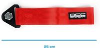 Trekband OCC Motorsport 3000 kg 15mm Rood - thumbnail