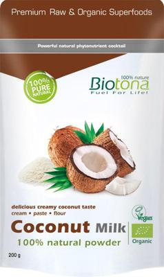 Biotona Coconut milk powder bio 200 Gram Biotona Coconut milk powder bio 200 Gram