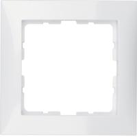 Berker S.1 1-voudig afdekraam wit glans 10118989 - thumbnail