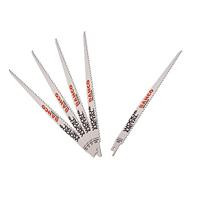 Bahco Reciprozaagblad | Sandflex® bimetaal | voor hout en metaal | 6 TPI | 228 mm - 5-delig - 3940-228-6-SL-5P - thumbnail