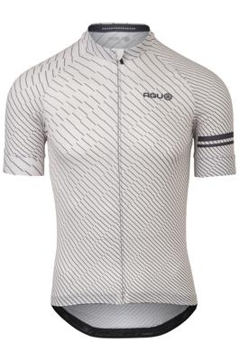 AGU Chippie Lines Fietsshirt Essential Heren - Wit - M AGU Chippie Lines Fietsshirt Essential Heren - Wit - M