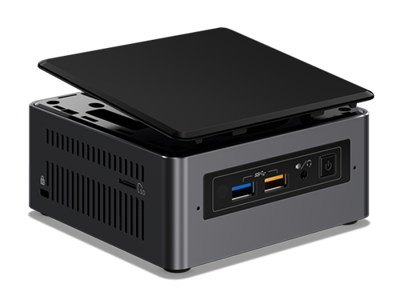 Intel Boxnuc7I7Bnh Nuc Pc/Workstation Barebone, I7-7567U, 3.5 Ghz, Zwart