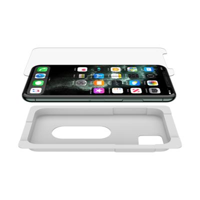 Belkin ScreenForce InvisiGlass Ultra antimikrobieller Displayschutz für das iPhone 11 Pro (iPhone 11 Pro Displayschutz reduziert Bakterienwachstum auf dem Display um bis zu 99%)