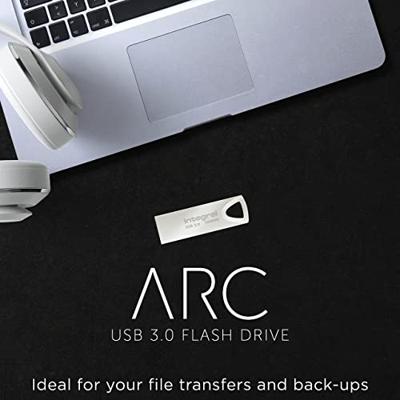 Integral ARC USB stick 3.0, 128 GB, zilver