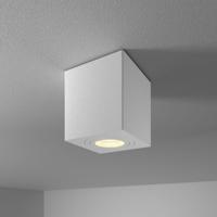 Gibbon LED Opbouwspot - Viekant - 4 Watt 345 Lumen - 4000K Neutraal wit - GU10 - IP65 Badkamer Opbouwspot - Voor binnen en buitengebruik - Wit - thumbnail