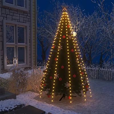 VidaXL Kerstboomverlichting met 300 led's net 300 cm