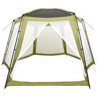 VidaXL Zwembadtent 500x433x250 cm stof groen - thumbnail