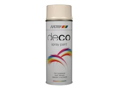 MOTIP Deco Lak | Hoogglans | RAL 9001 | 400ml - 01695