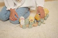 Little Dutch Blokkentrein kip Little Farm FSC - thumbnail