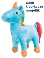 TRIXIE PLUCHE EENHOORN MET GELUID ASSORTI 25 CM 3 ST - thumbnail