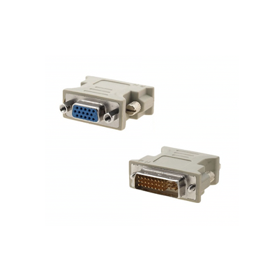 DVI-I Dual Link naar VGA D-SUB Adapter DVI-I Dual Link naar VGA D-SUB Adapter