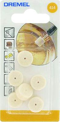 Polijstvilt 13mm (6st) 414 Polijstvilt 13mm (6st) 414