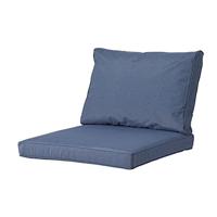 Madison Lounge rug soft outdoor panama safier blue rugkussen 60x43cm - thumbnail