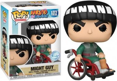 Naruto Shippuden Funko Pop Vinyl: Might Guy (Guy Sensei in Red Wheelchair)