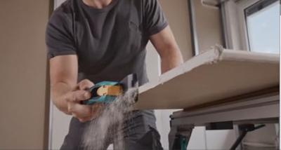 Wolfcraft Kantschaaf (Facettenschaaf) | Voor gipsplaten | Met 2-C handgreep | 1 stuk - 4026000