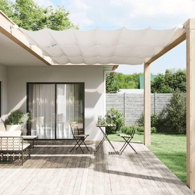 VidaXL Luifel verticaal 140x270 cm oxford stof wit