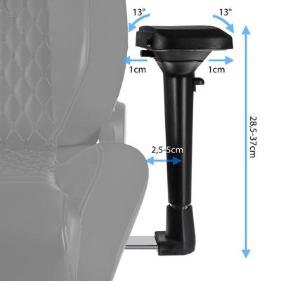 Noblechairs Epic Real Leather Black/White/Red