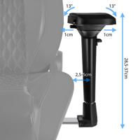 Noblechairs Epic Real Leather Black/White/Red - thumbnail