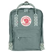 Fjallraven Kanken Mini Rugzak frost green/chess pattern - thumbnail