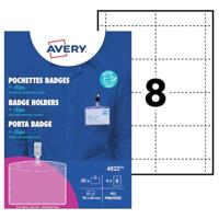 Avery-Zweckform 4822 Naamplaatje (b x h) 90 mm x 60 mm 25 stuk(s) - thumbnail