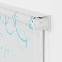 VidaXL Rolgordijn voor douche 100x240 cm bubbel - thumbnail