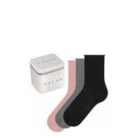 FALKE 3-paar Happy dames sokken - Cadeauverpakking - Multipack katoenen vrouwen sokken - thumbnail