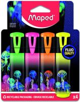 Markeerstift maped deepsea paradise set 4 kleuren - thumbnail