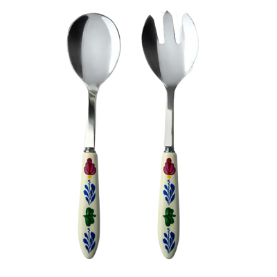 Boerenbont salade bestek