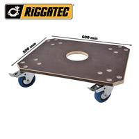 Adam Hall Profi Rollbrett, 60 x 50 cm, 450kg trolley - thumbnail