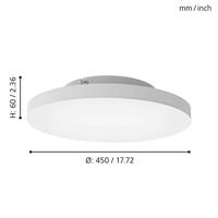 Eglo PlafonnièreZigbee Turcona-Z Ø 45cm - 900055 - thumbnail
