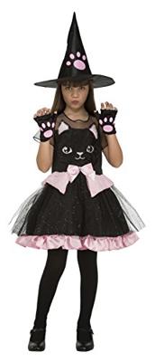 Kostuums voor Kinderen My Other Me Zwart Heks Katje Maat 10-12 Jaar